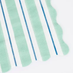 Preppy Stripe Large Napkins (x 16)><noscript><img width=