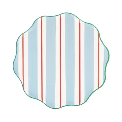 Preppy Stripe Side Plates (x 8)><noscript><img width=