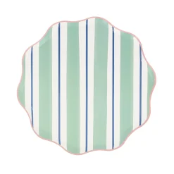 Preppy Stripe Side Plates (x 8)><noscript><img width=