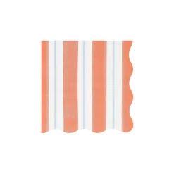 Preppy Stripe Small Napkins (x 16)><noscript><img width=