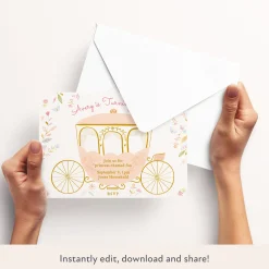 Princess Download & Print Invitation><noscript><img width=