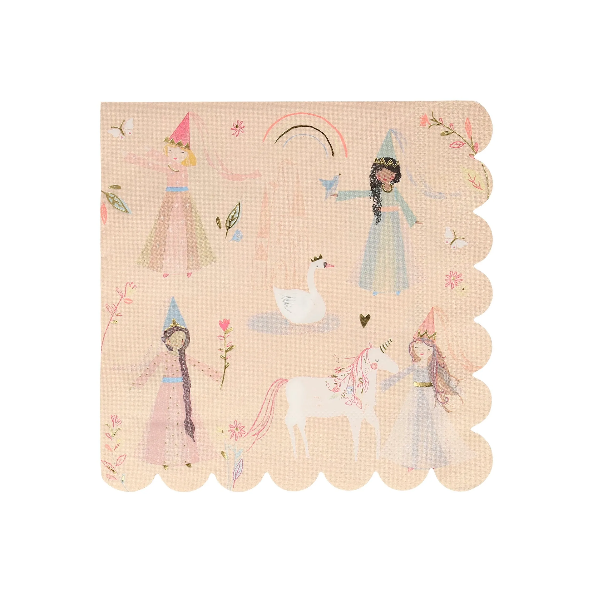 Princess Large Napkins (x 16)>Meri Meri Discount