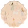 Princess Large Plates (x 8)>Meri Meri Fashion