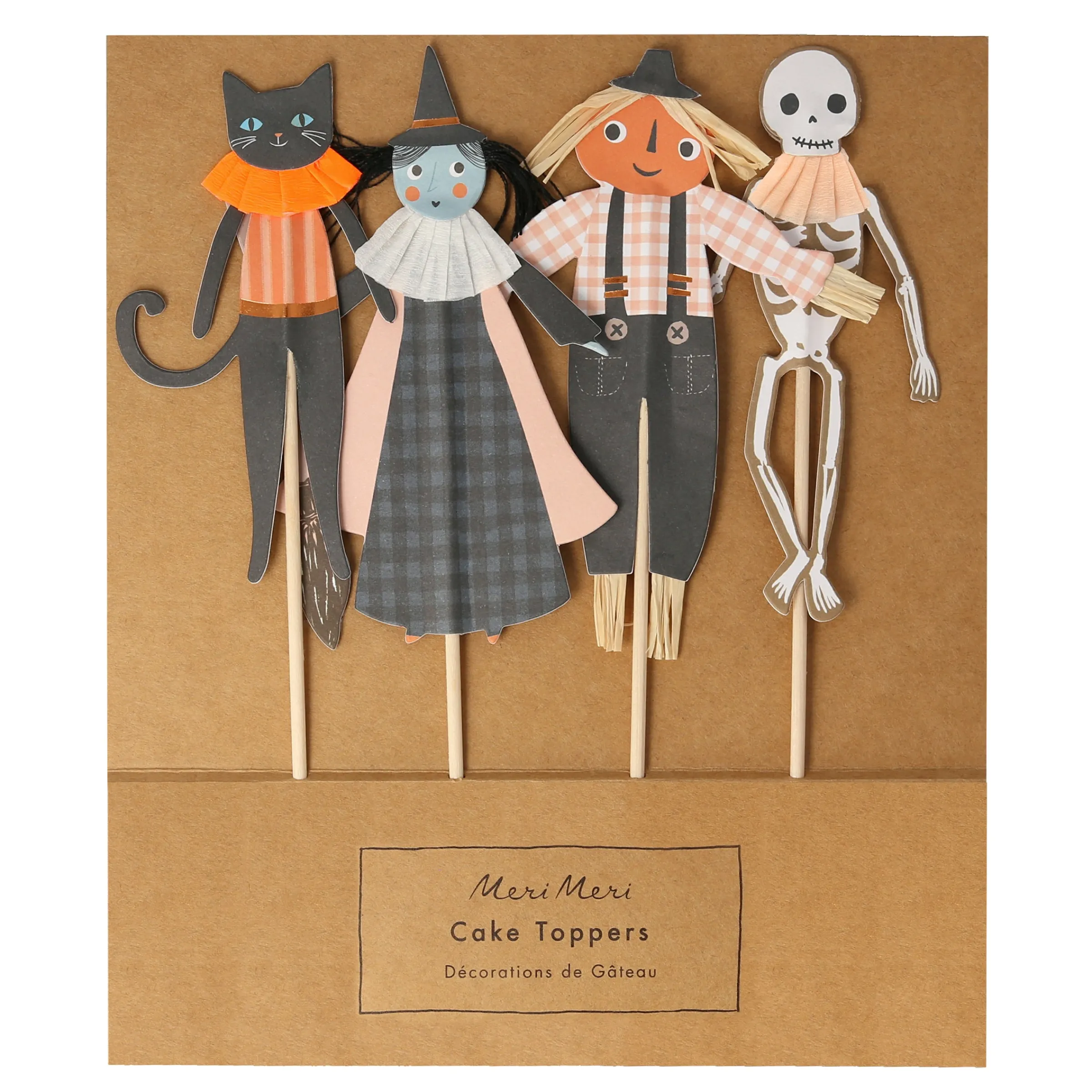 Pumpkin Patch Cake Toppers (x 4)>Meri Meri Best