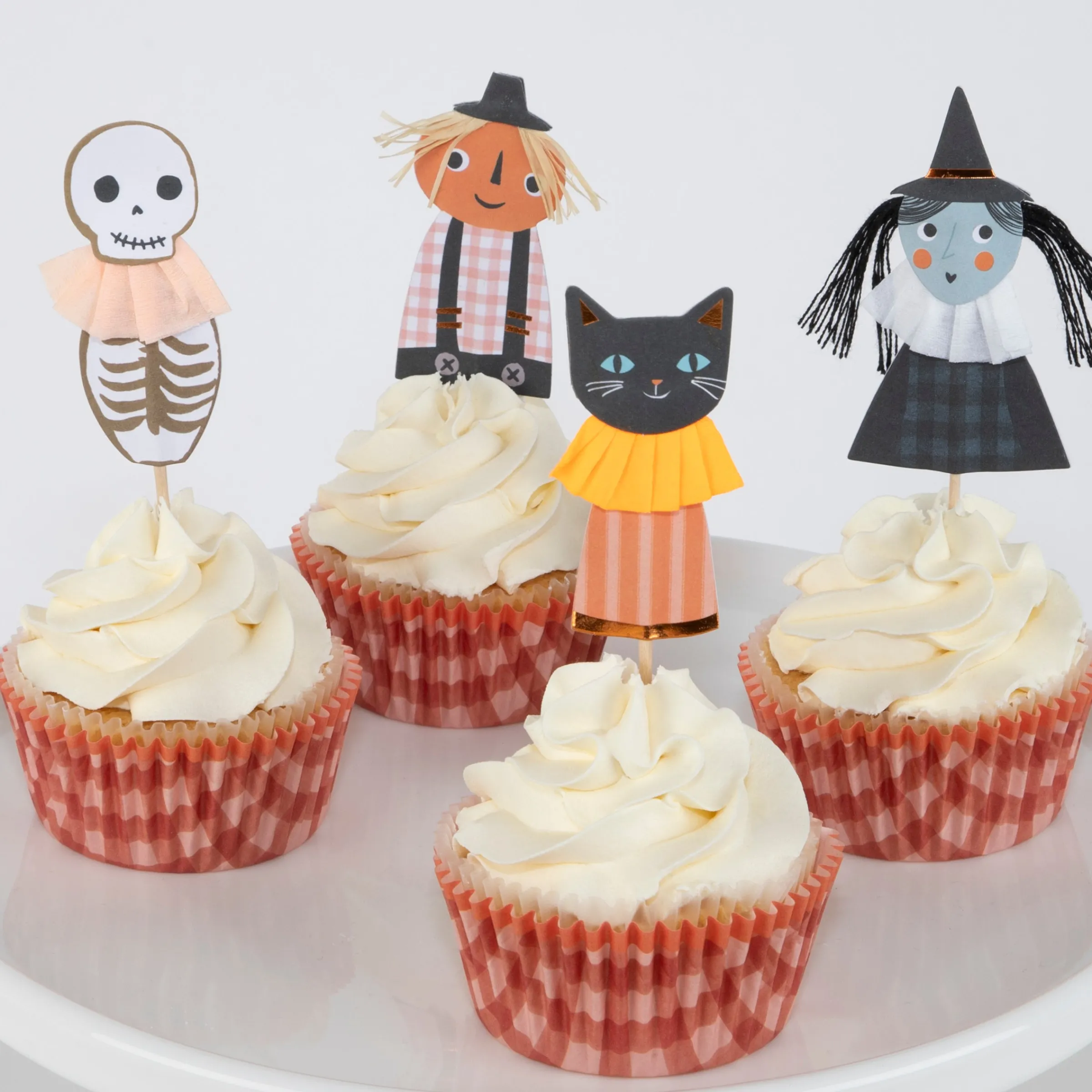 Pumpkin Patch Cupcake Kit (x 24 toppers)>Meri Meri Outlet