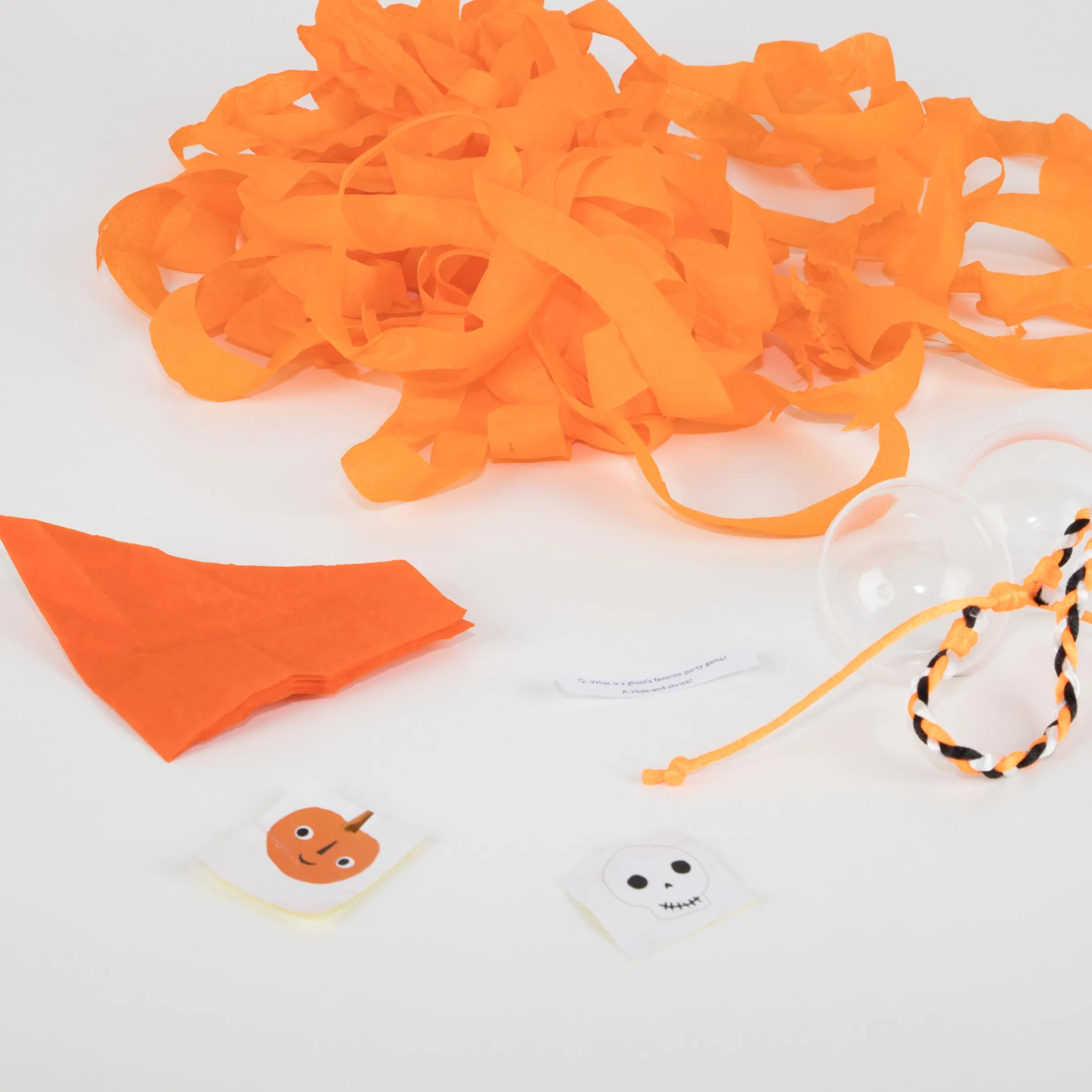 Pumpkin Surprise Balls (x 6)>Meri Meri Fashion