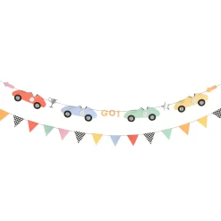 Race Car Garland Set><noscript><img width=
