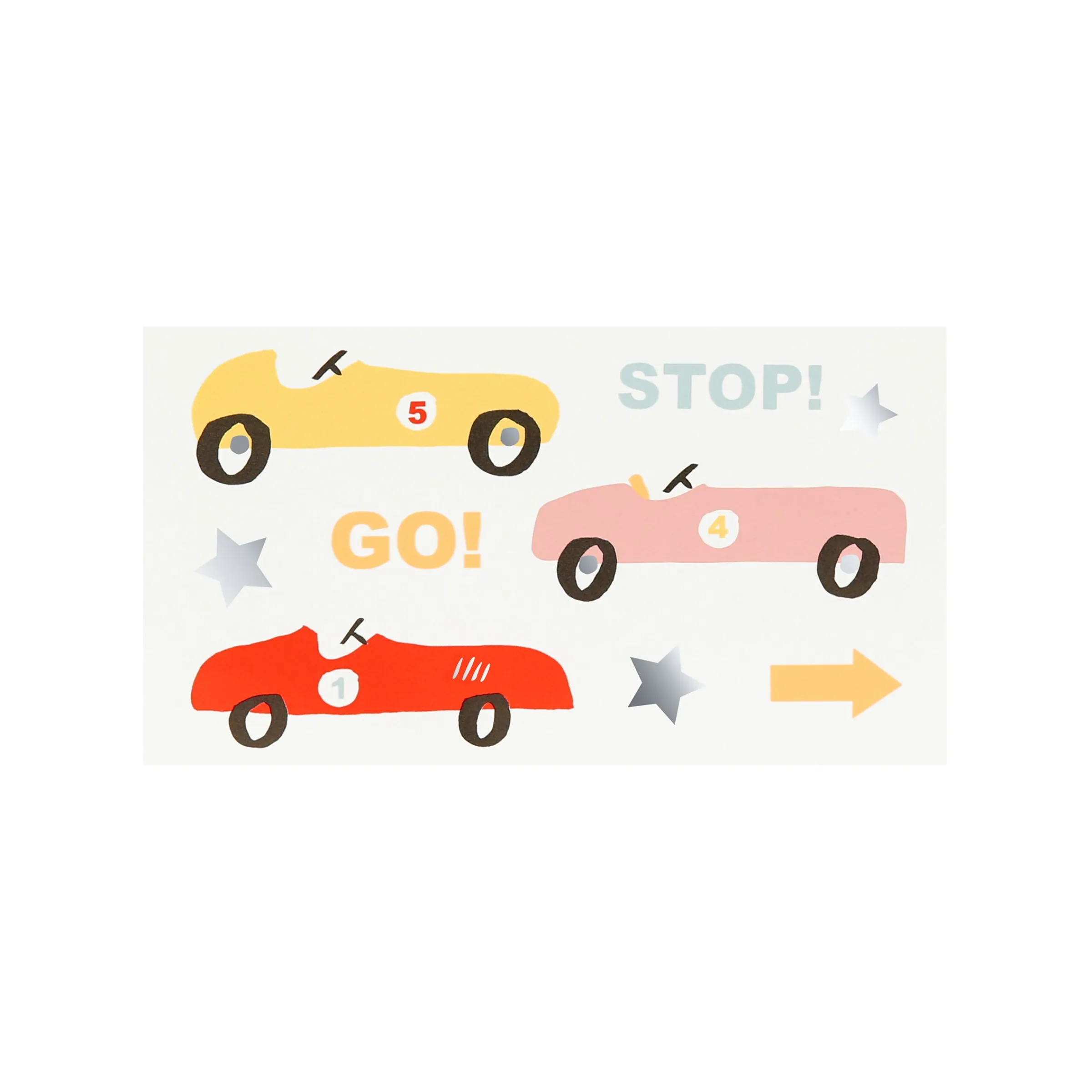 Race Car Temporary Tattoos>Meri Meri Discount