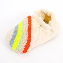 Rainbow Baby Booties><noscript><img width=