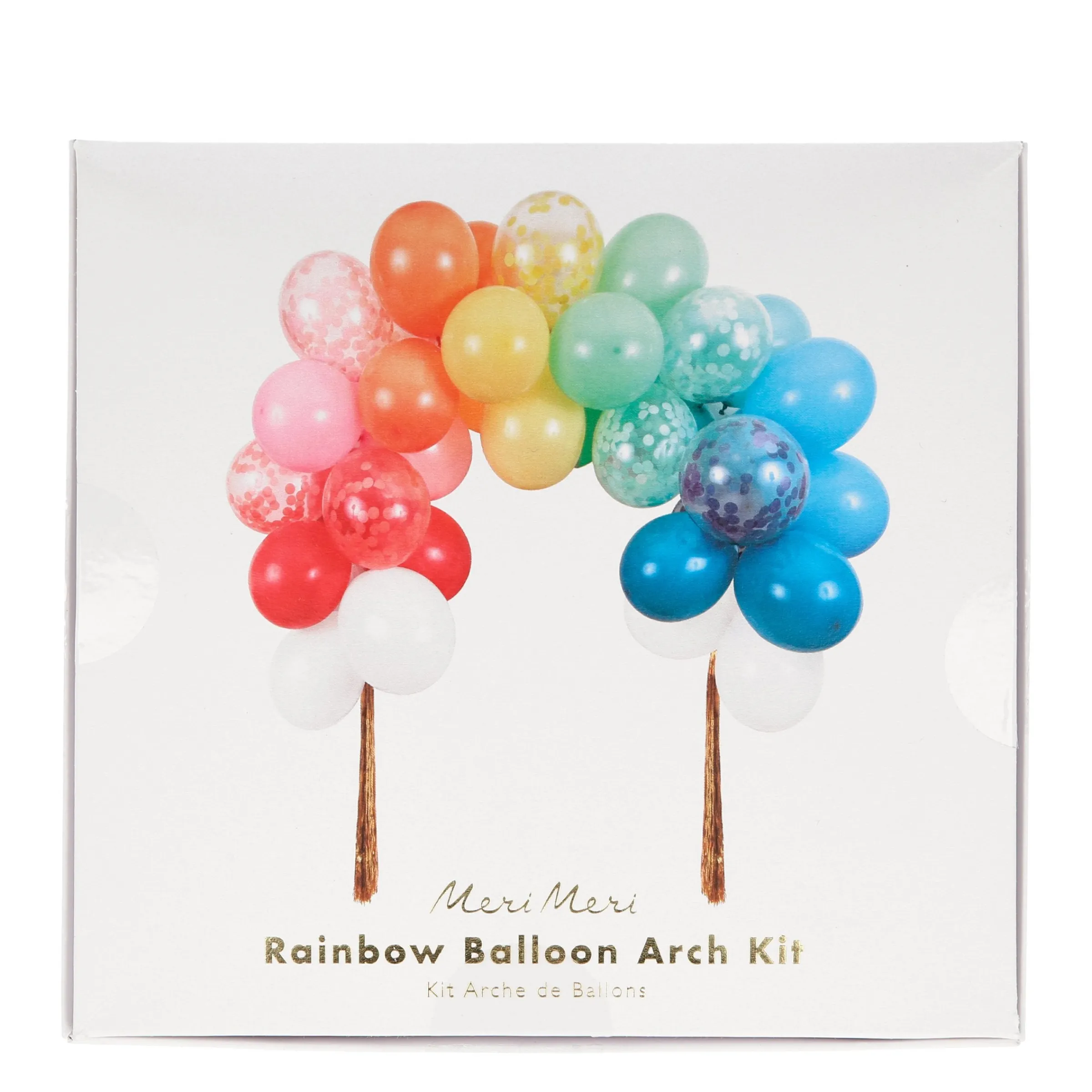 Rainbow Balloon Arch Kit (x 40 balloons)>Meri Meri Best