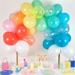 Rainbow Balloon Arch Kit (x 40 balloons)><noscript><img width=
