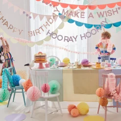 Rainbow Birthday Garland Set>Meri Meri Outlet