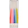 Rainbow Dipped Tapered Candles (x 16)>Meri Meri Best