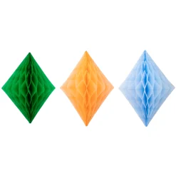 Rainbow Honeycomb Decoration Kit (x 16)><noscript><img width=