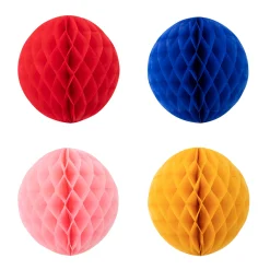 Rainbow Honeycomb Decoration Kit (x 16)><noscript><img width=
