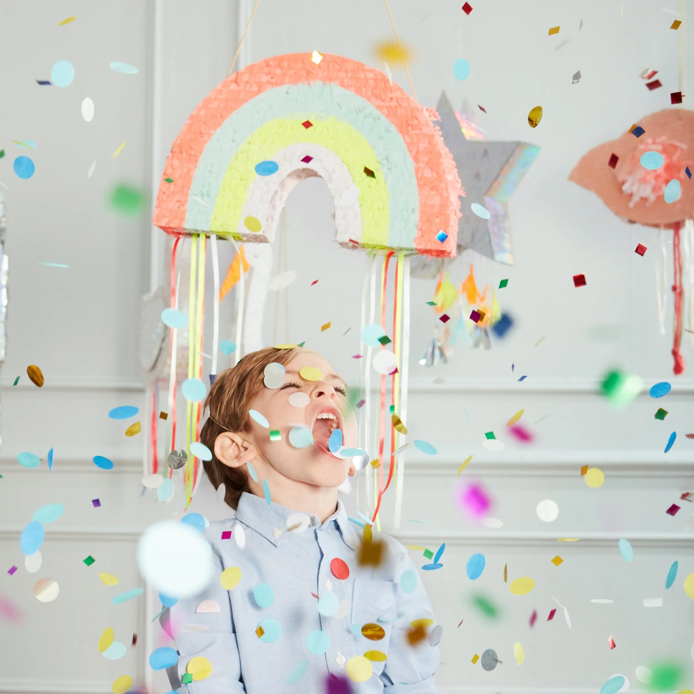 Rainbow Party Piñata>Meri Meri Best