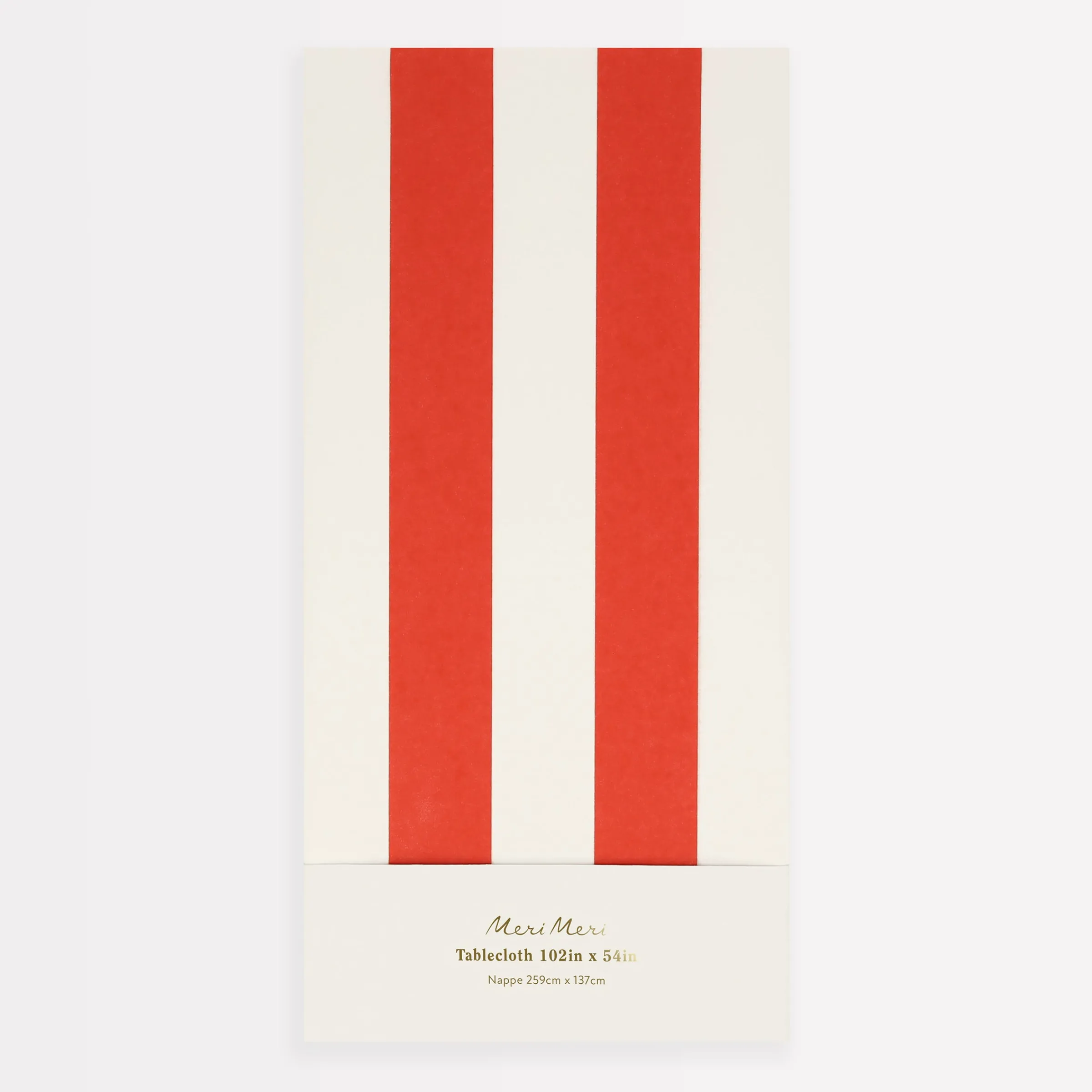 Red Striped Tablecloth>Meri Meri Sale