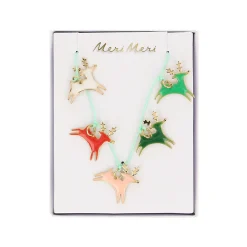 Reindeer Enamel Necklace><noscript><img width=
