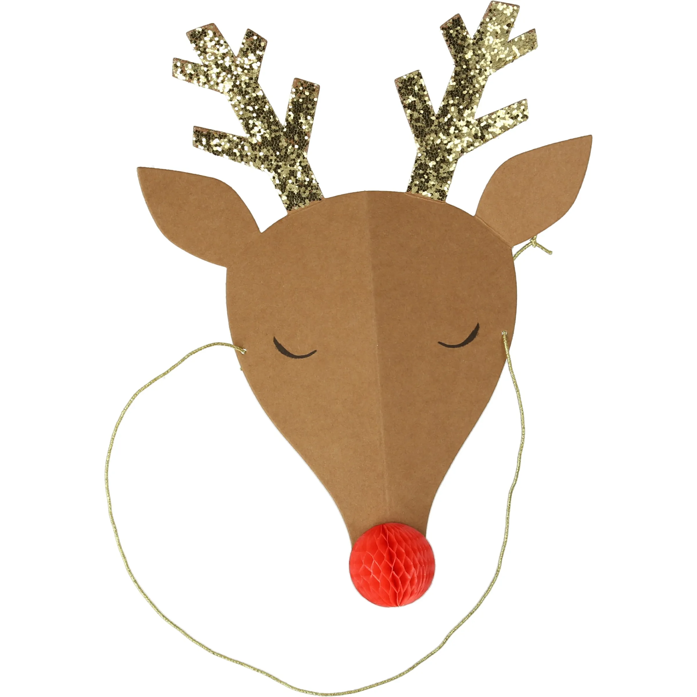 Reindeer Party Hats (x 6)>Meri Meri Outlet