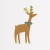 Reindeer With Holly Napkins (x 16)>Meri Meri New