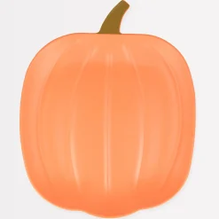Reusable Bamboo Pumpkin Plate>Meri Meri Sale
