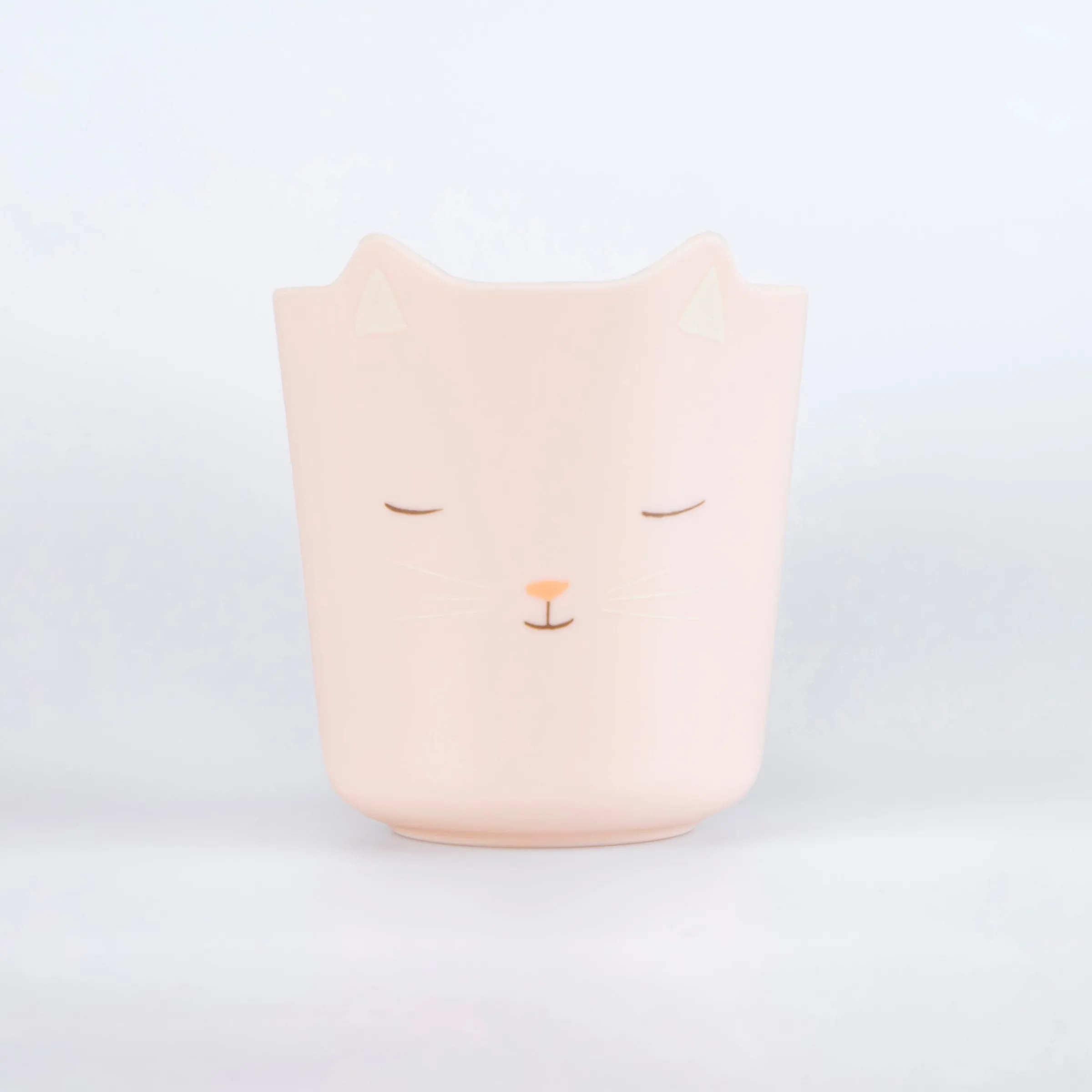 Reusable Pink Cat Cup>Meri Meri Outlet