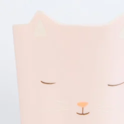 Reusable Pink Cat Cup>Meri Meri Outlet