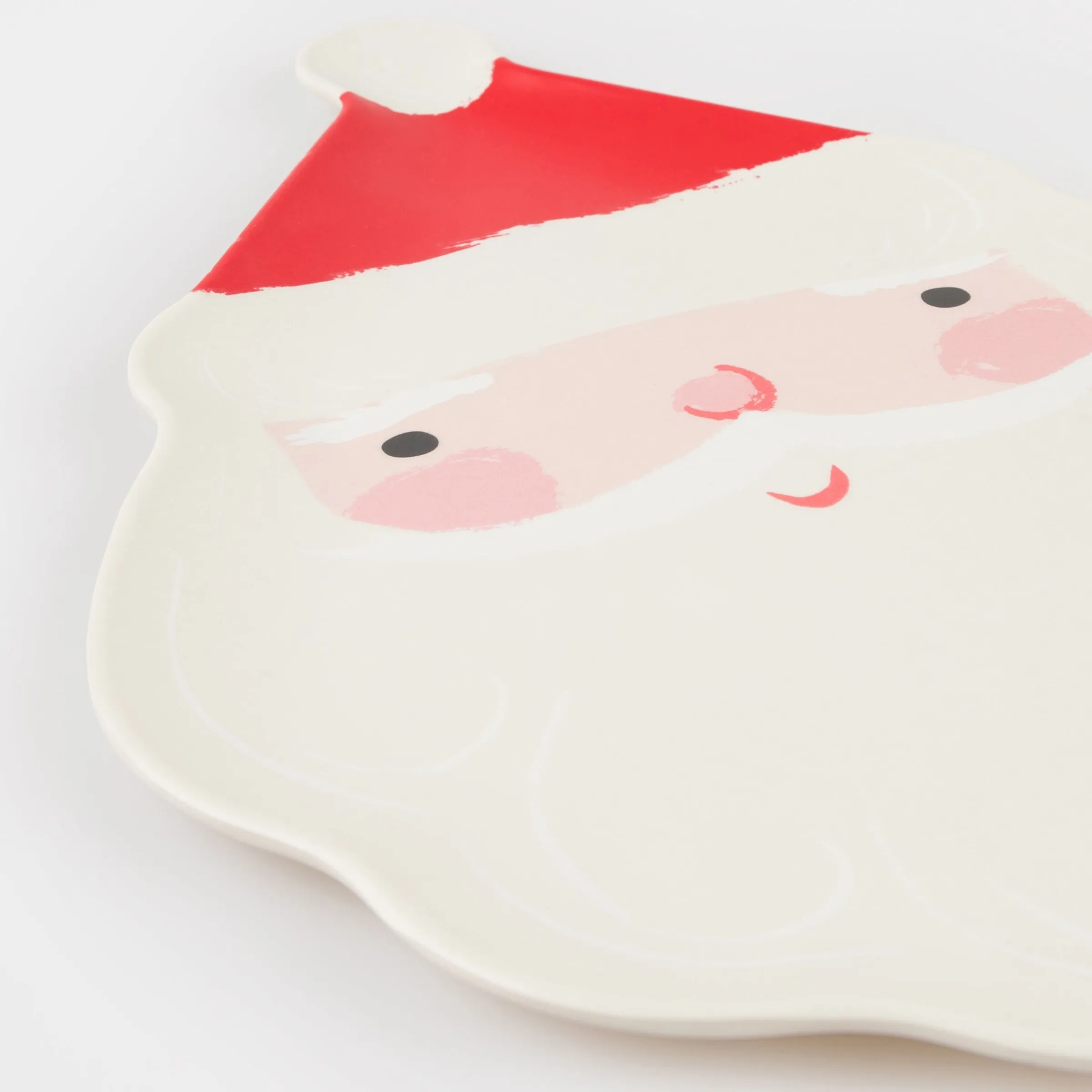 Reusable Santa Plate>Meri Meri Best