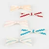 Ricrac Bow Hair Clips (x 5)>Meri Meri Hot