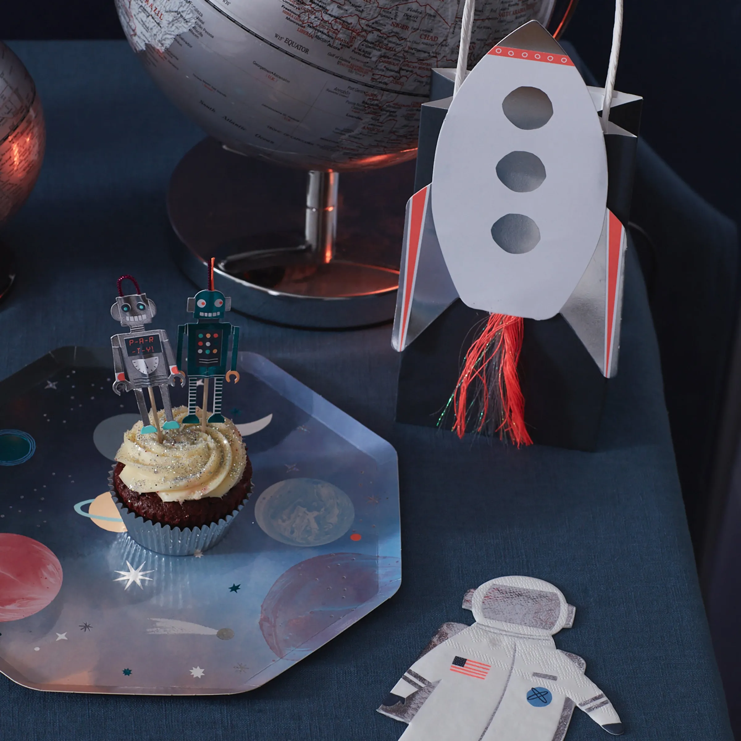 Rocket Party Bags (x 8)>Meri Meri Online