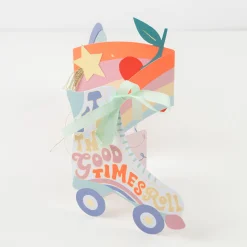 Roller Skate Birthday Card>Meri Meri Online