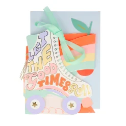 Roller Skate Birthday Card><noscript><img width=