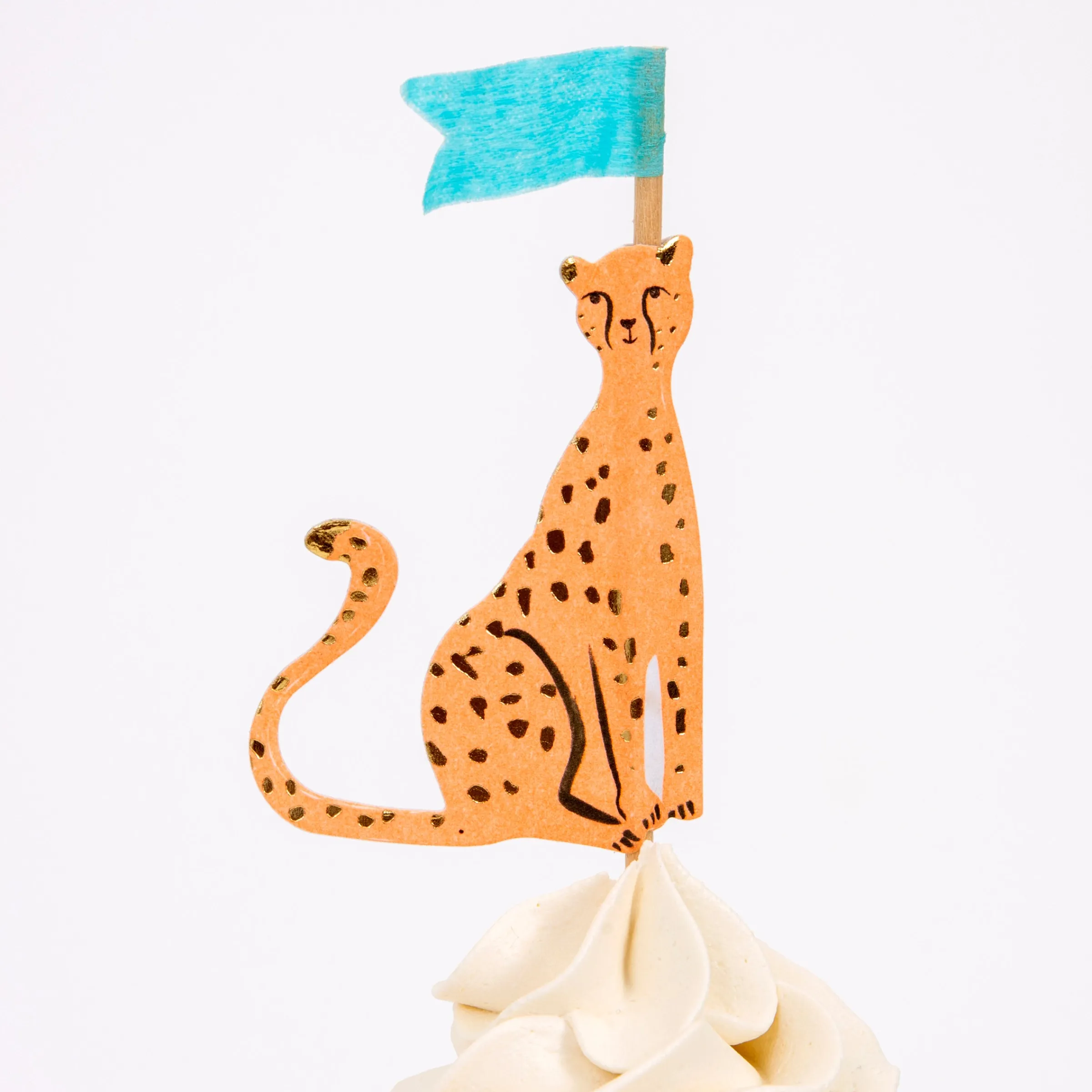 Safari Animals Cupcake Kit (x 24 toppers)>Meri Meri Fashion