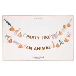 Safari Animals Large Garland Set><noscript><img width=