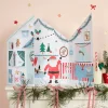 Santa's Cabin Sticker Advent Calendar>Meri Meri Clearance