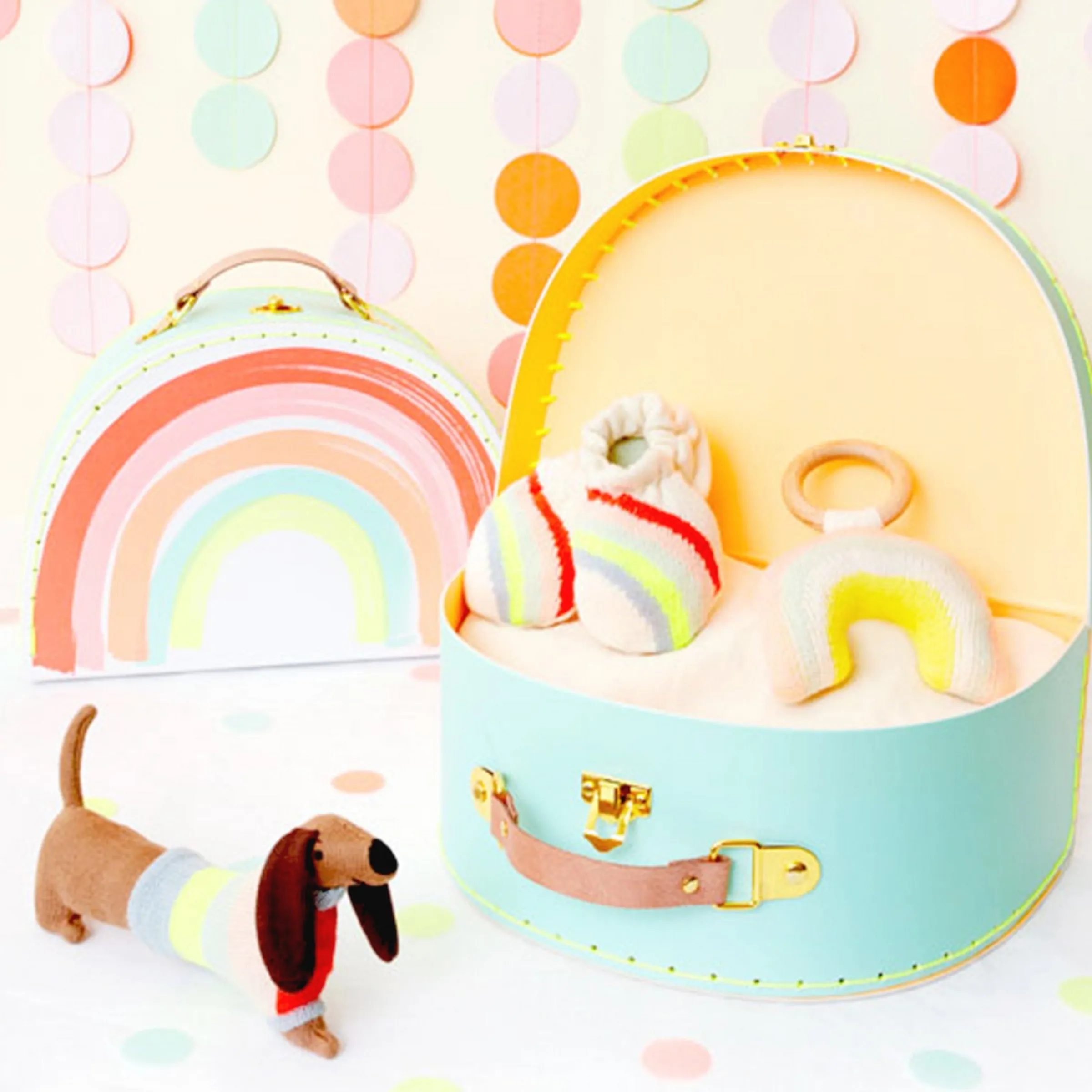 Sausage Dog Baby Rattle>Meri Meri Online