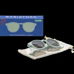 Seafoam Blue Keyhole Mirrored Lense Sunglasses><noscript><img width=