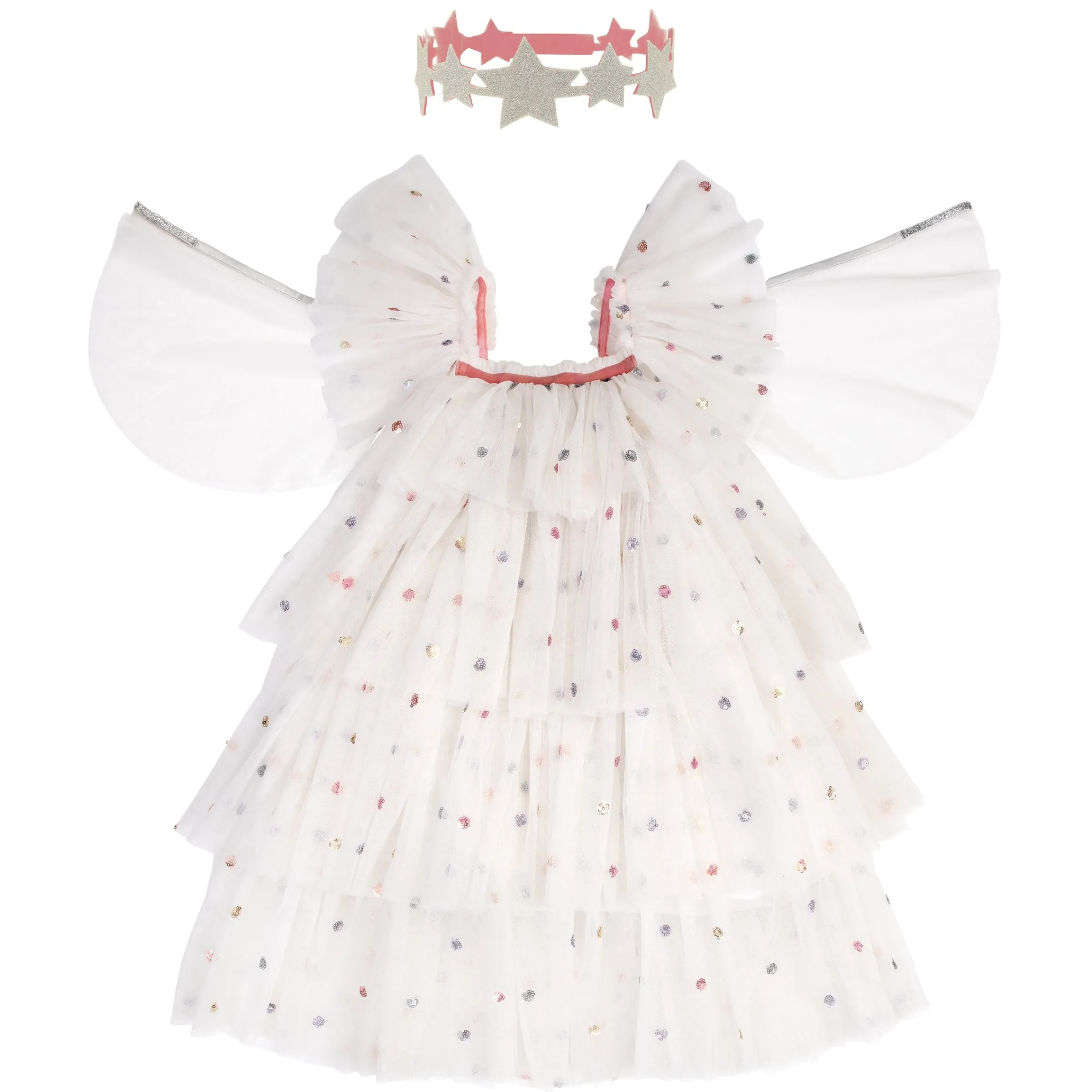 Sequin Tulle Angel Costume>Meri Meri Fashion