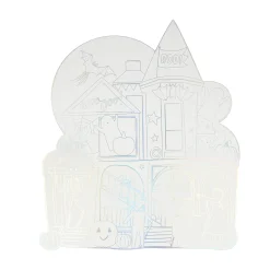 Shaped Halloween Coloring Placemats (x 8)>Meri Meri Hot