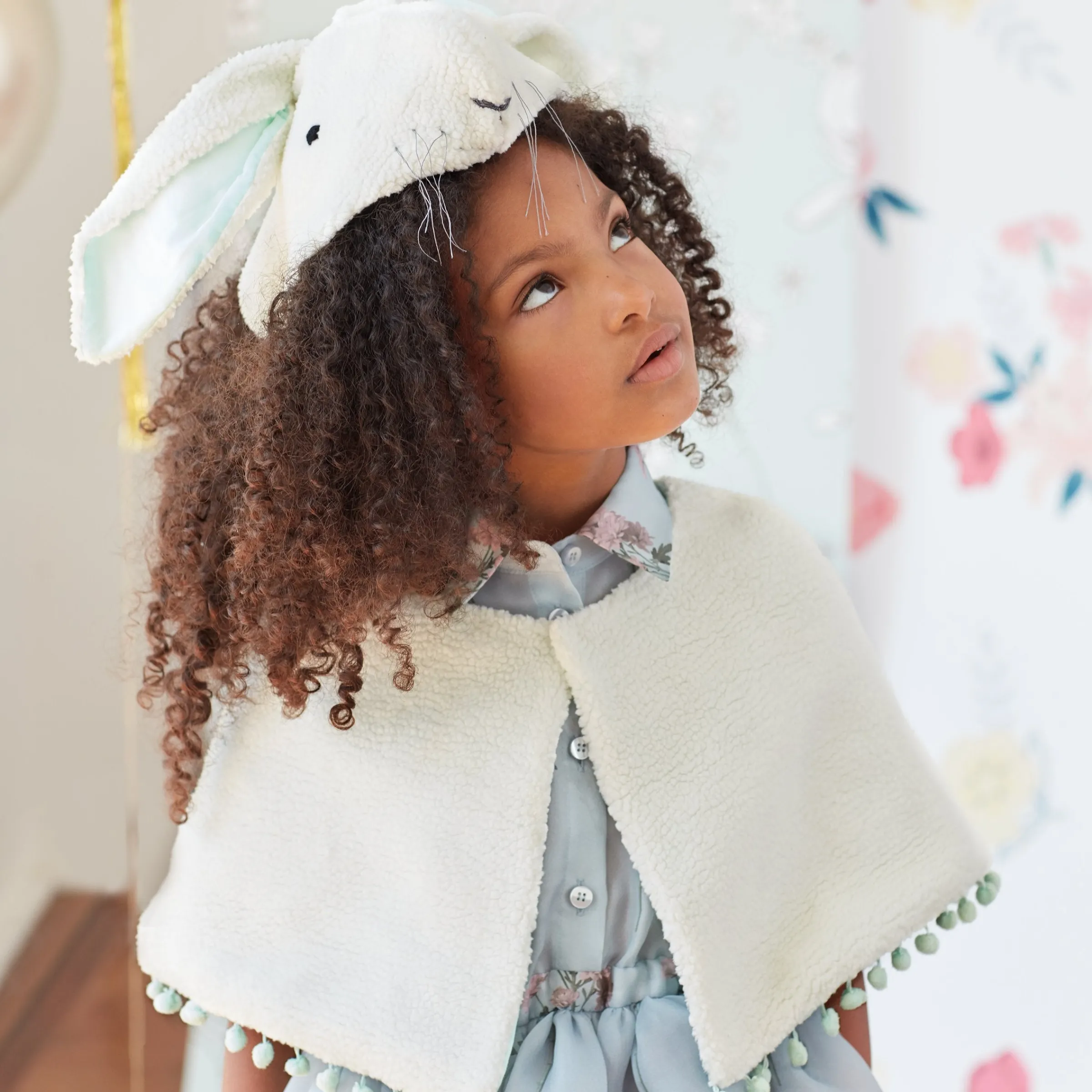 Sherpa Fleece Bunny Costume>Meri Meri New