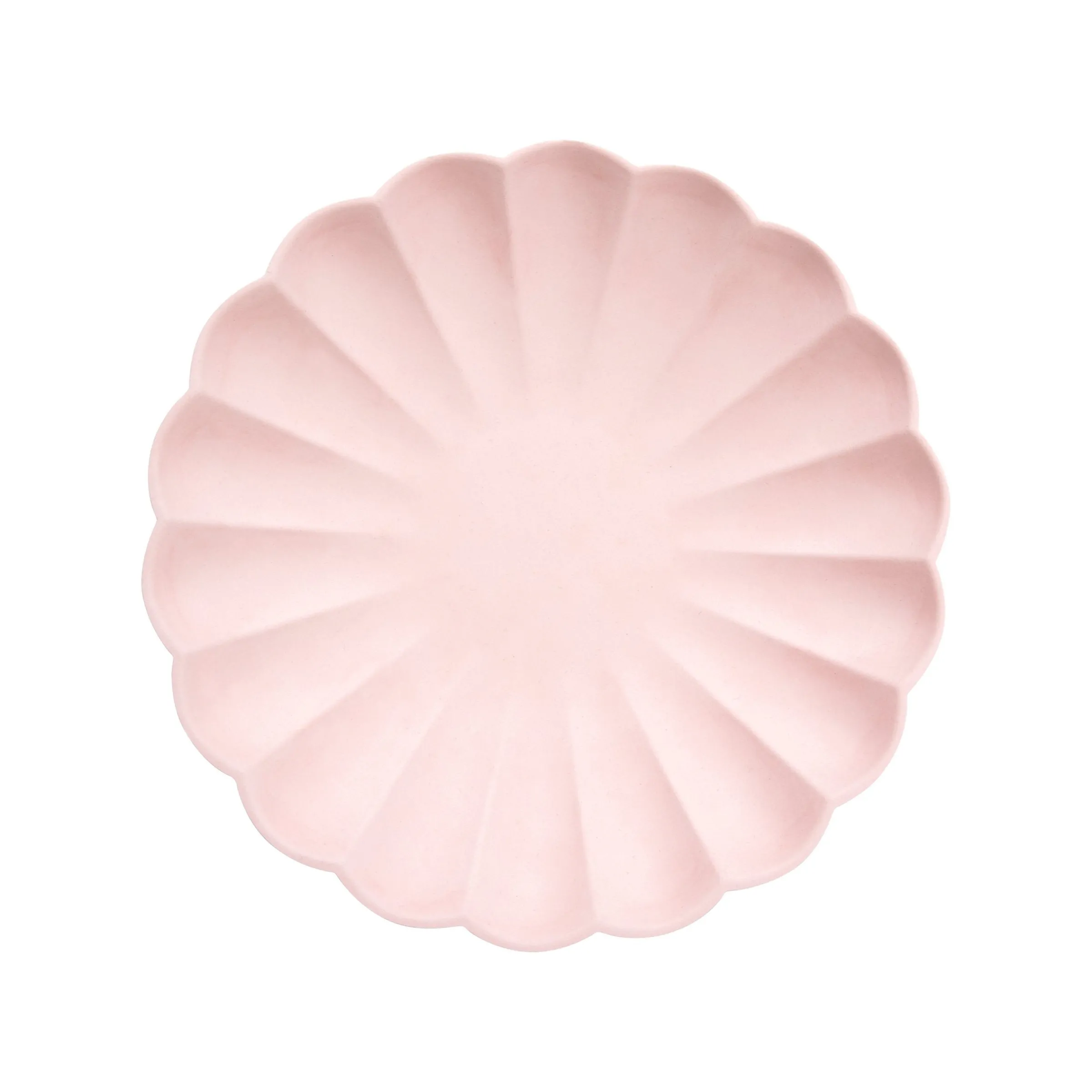 Small Candy Pink Compostable Plates - Big Multipack (x 48)>Meri Meri Fashion