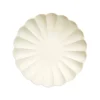 Small Cream Compostable Plates (x 8)>Meri Meri Fashion