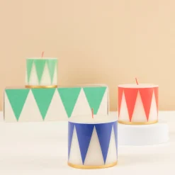 Small Drum Candles (x 3)>Meri Meri Fashion