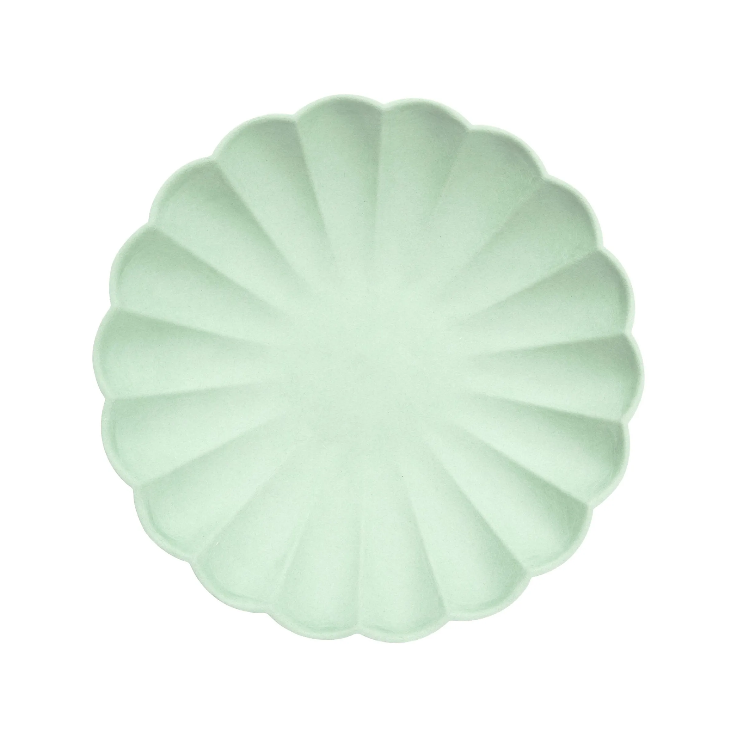 Small Mint Sorbet Compostable Plates (x 8)>Meri Meri Clearance