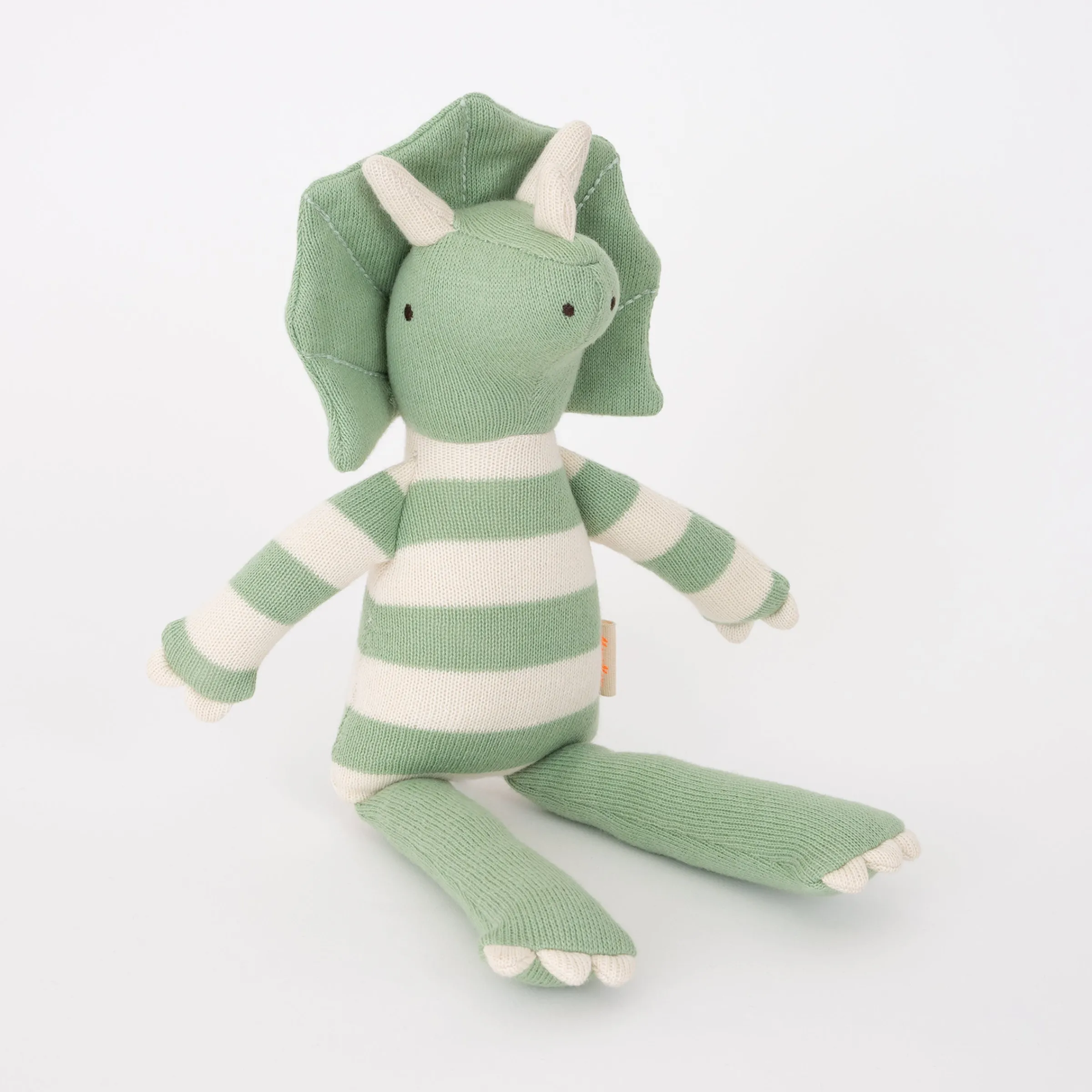 Small Triceratops Knitted Toy>Meri Meri Online