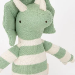 Small Triceratops Knitted Toy><noscript><img width=