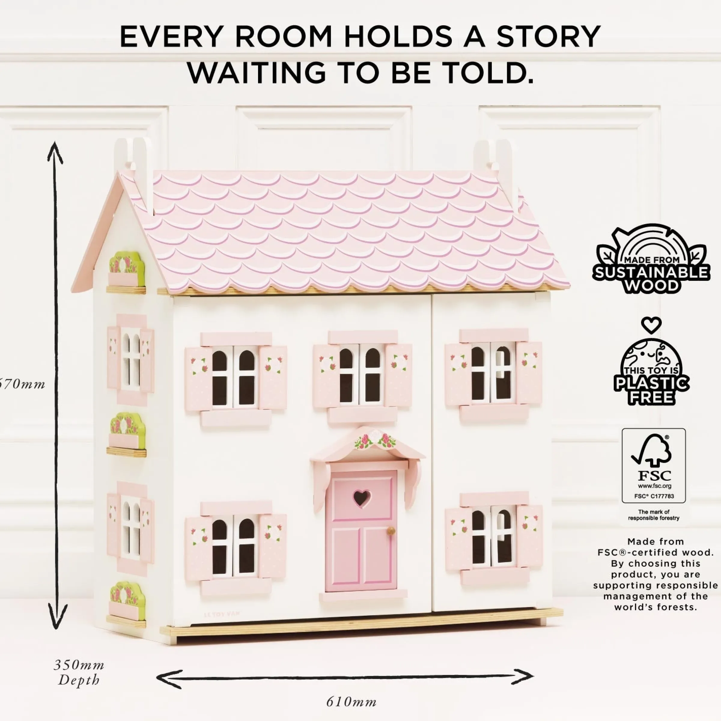 Sophie's Wooden Dolls House>Meri Meri Sale