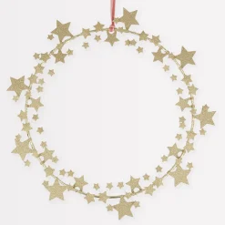 Sparkly Star Wreath>Meri Meri Clearance