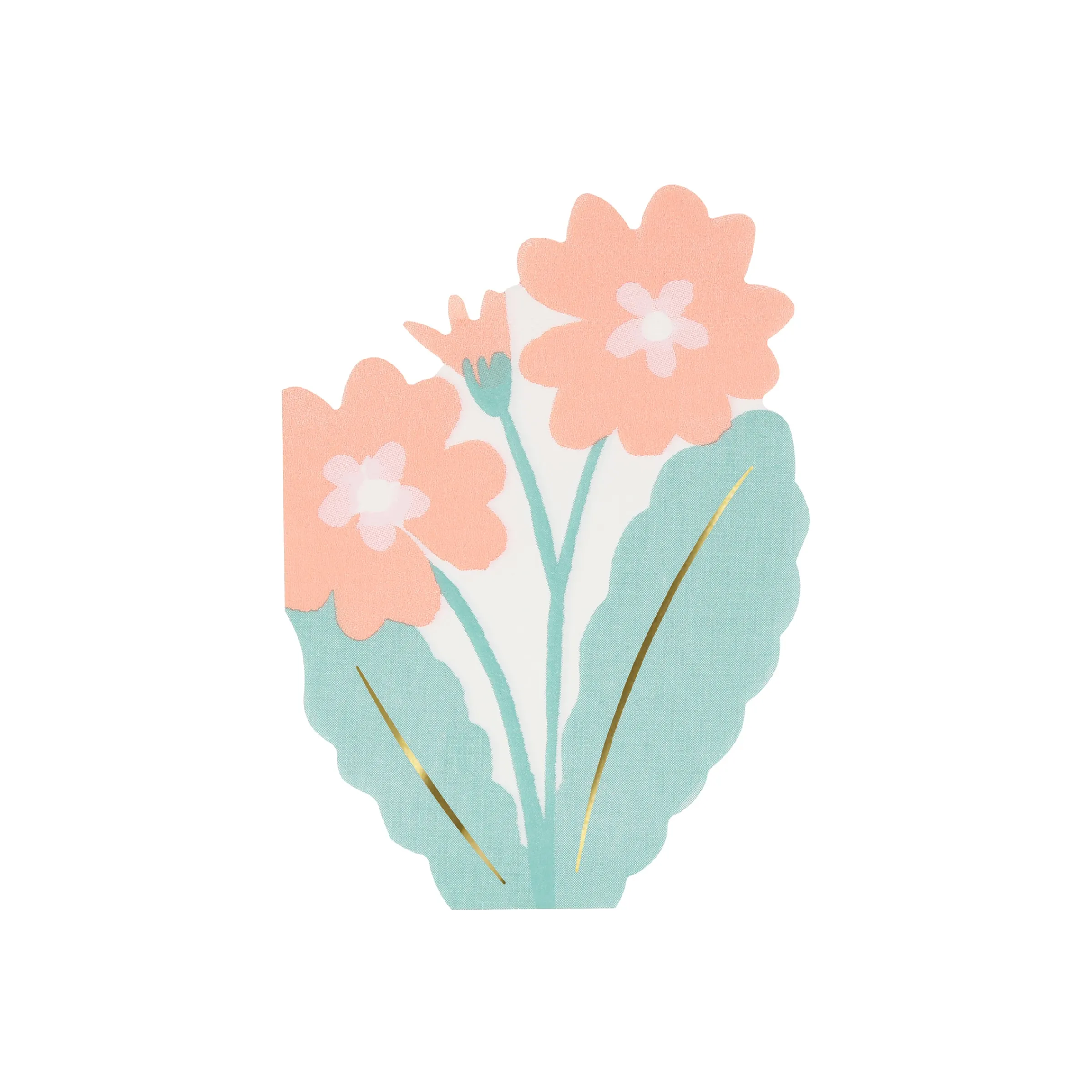 Spring Flower Napkins (x 16)>Meri Meri Best