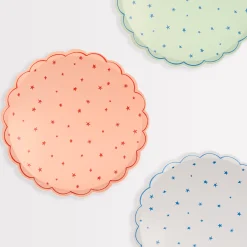 Star Pattern Dinner Plates (x 8)>Meri Meri Clearance